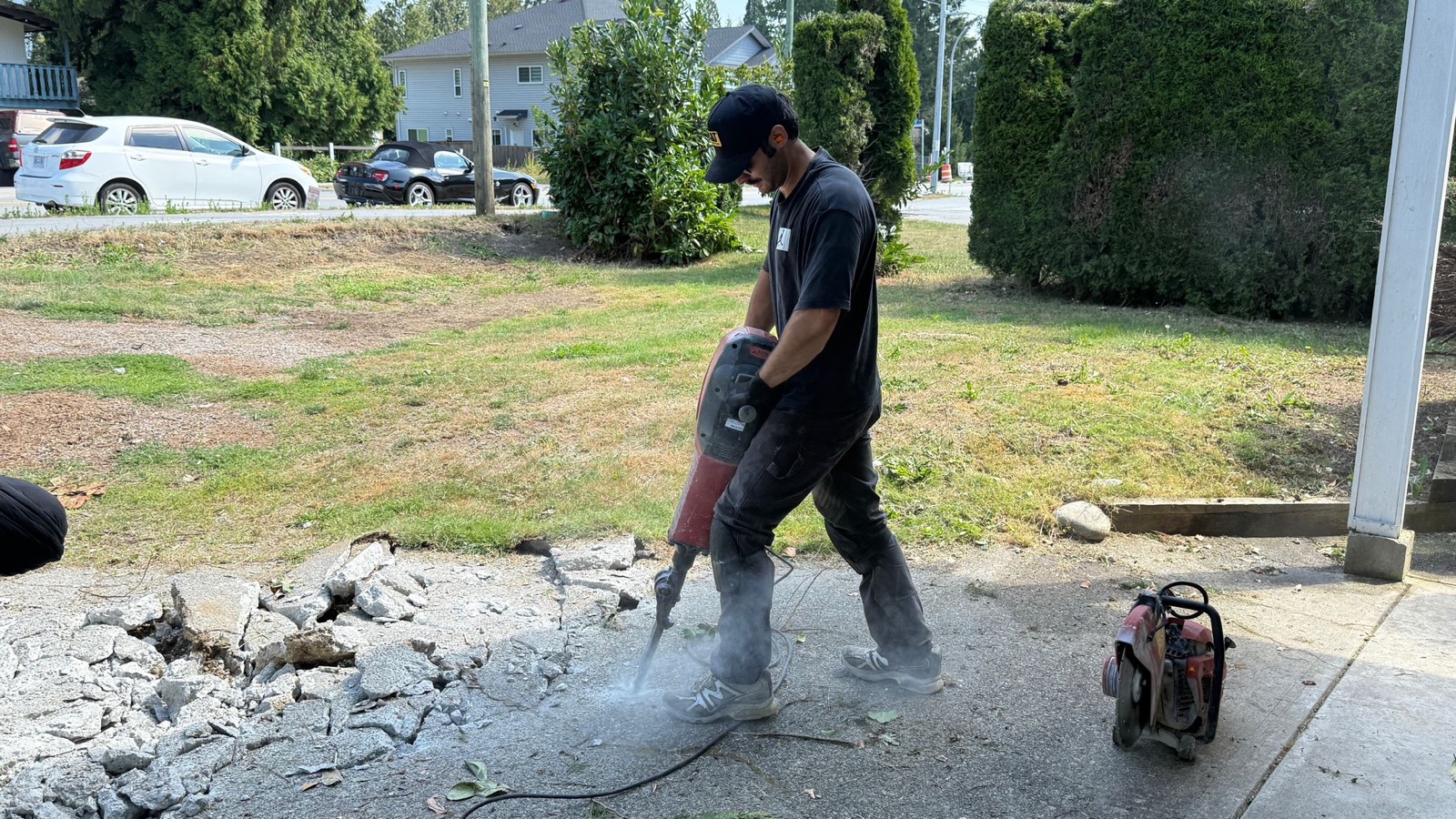 Residential construction project